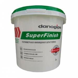 Шпаклевка SuperFinish Danogips 3 л/5кг