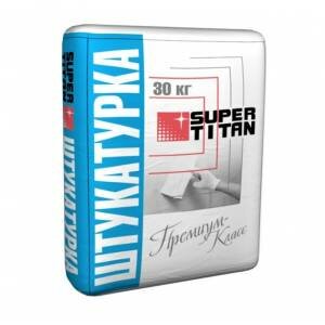 Штукатурка гипсовая Титан 30 кг