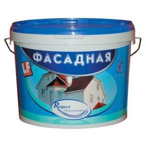Краска фасадная 40 кг "Respect"