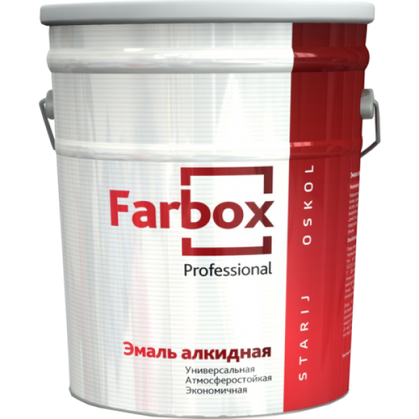 Эмаль Фарбокс «ПФ-115 Farbox», серый, 20 кг