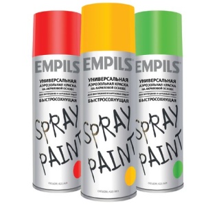 Аэрозольная краска Empils