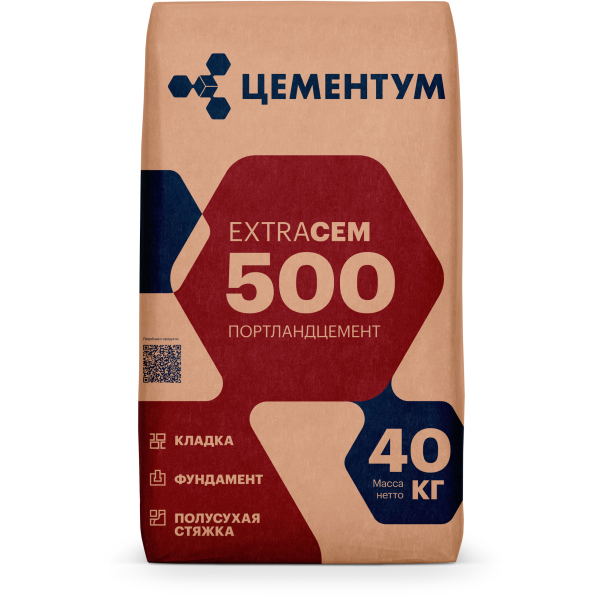 Купить Цемент ХОЛСИМ ExtraCem М500 II/А-Ш 42.5Н 40 кг