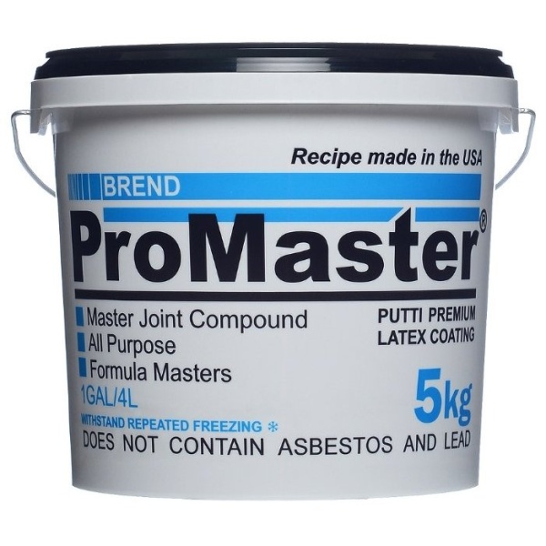 Шпатлевка готовая «ProMaster» (ПроМастер) 5 кг