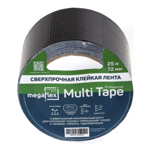 Универсальная сверхпрочная клейкая лента Megaflex multi tape 72мм 25м